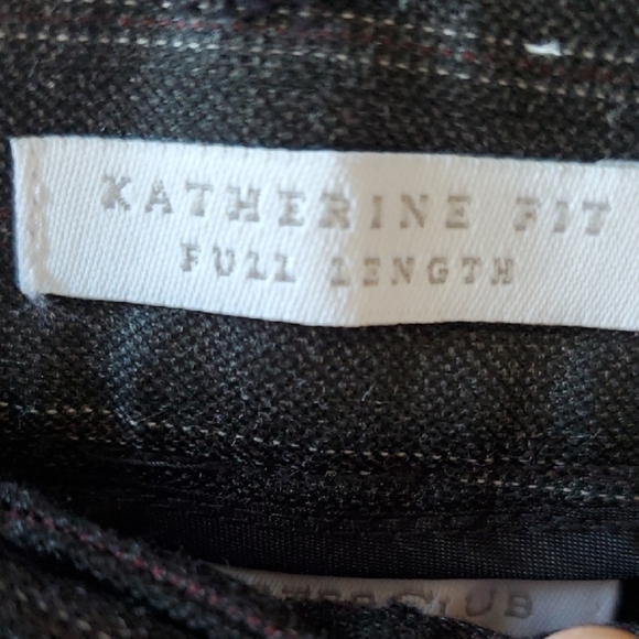 Charter Club Black and Gray Boot Cut Flare Pants Katherine Fit Size 12 - Picture 2 of 10